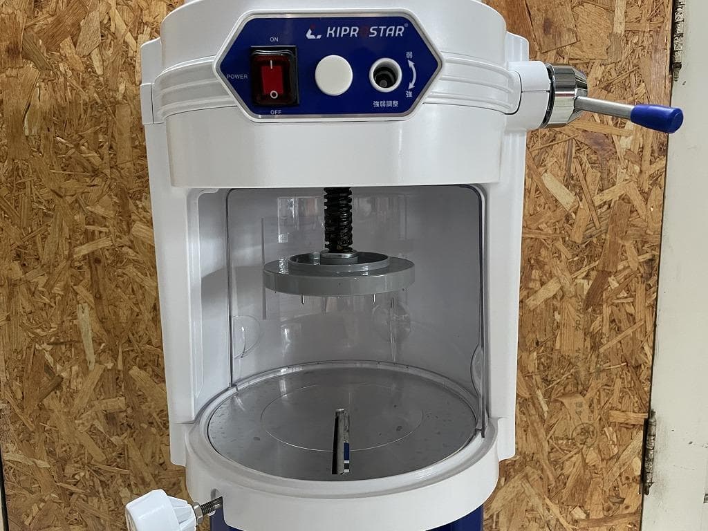 【美品】キプロスター 電動ブロックアイススライサー　PRO-WB650-B