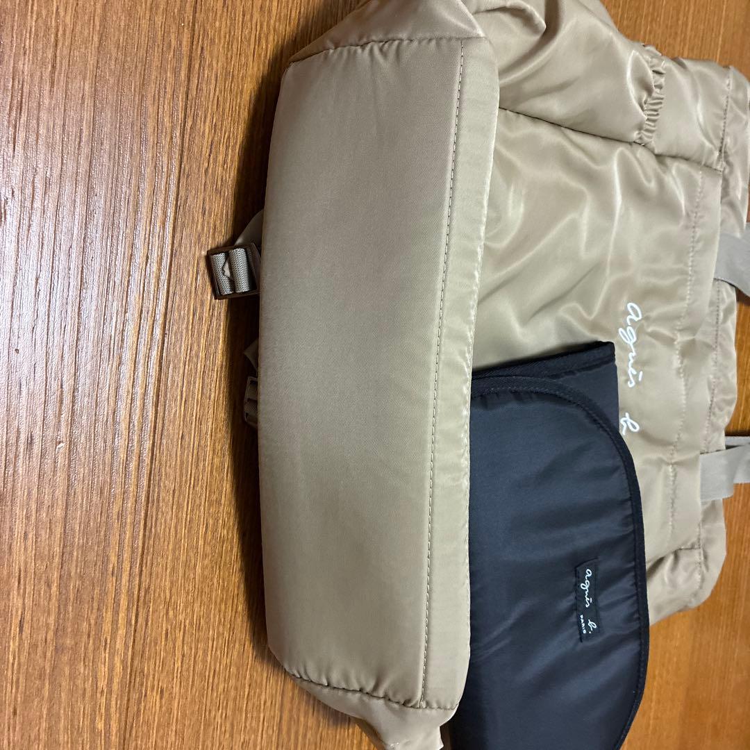 数回のみ使用 大容量 アニエスベー　マザーズバッグ