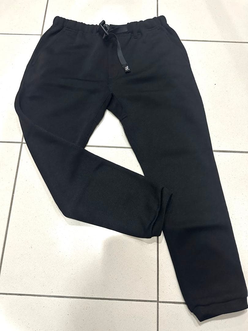 GRAMICCI × EDIFICE417 別注ニットフリースジョガーパンツ L