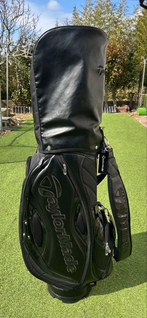 TaylorMade ブラック フルキャディバッグ