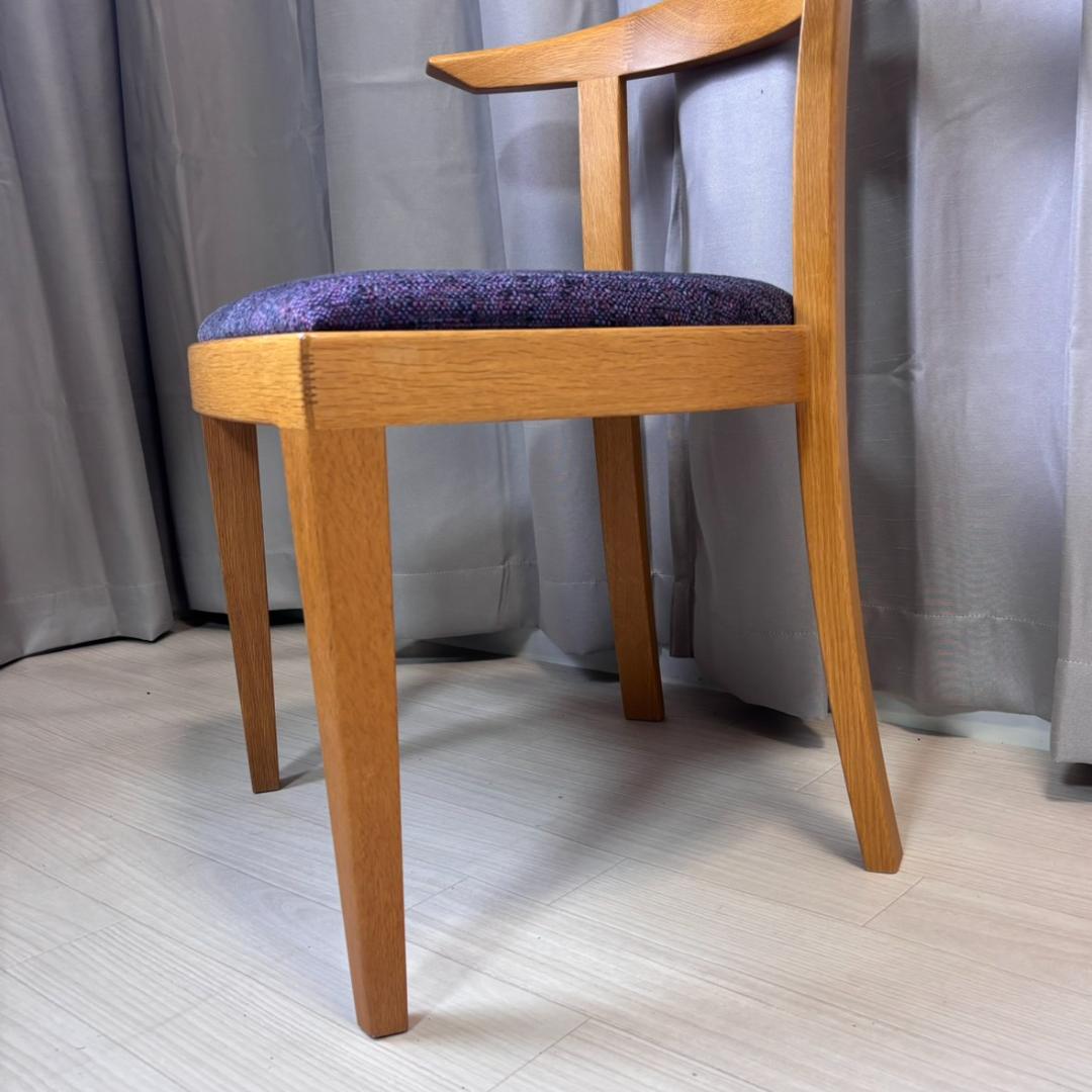 【美品】　カンディハウス ツイスト2 ダイニングチェア 紫