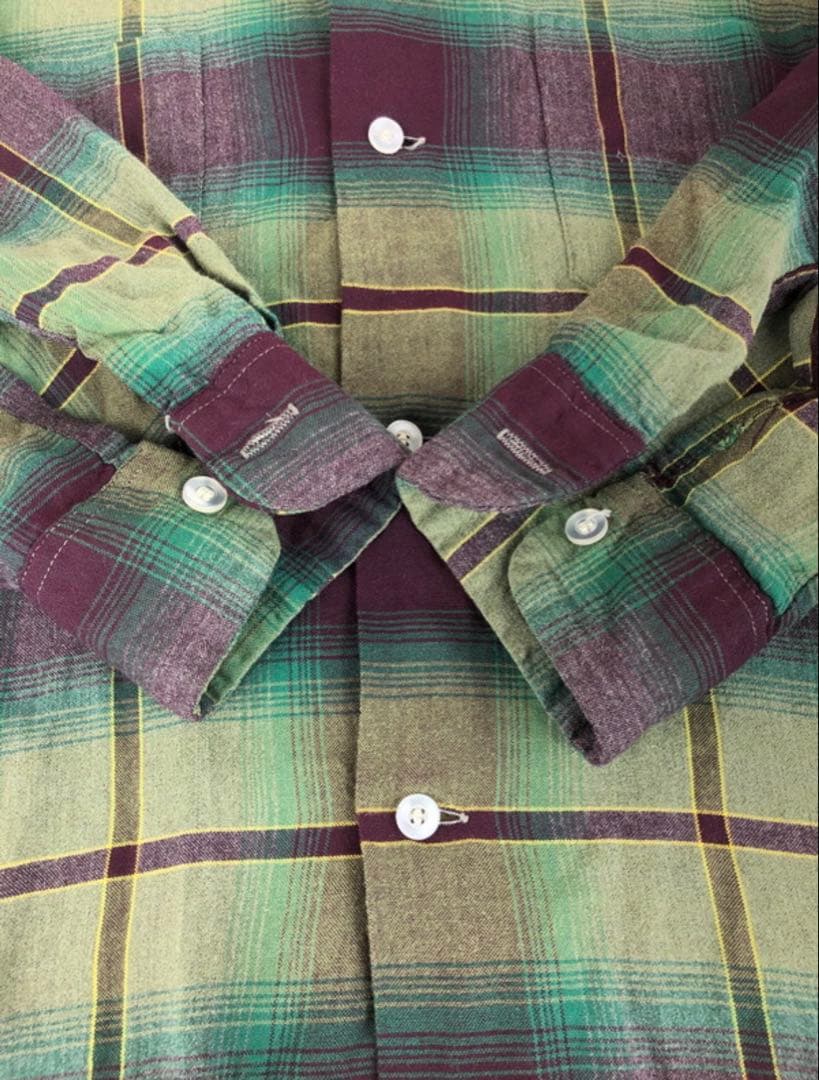 え*う様 70s Montgomery Ward オンブレ レーヨン 60s a