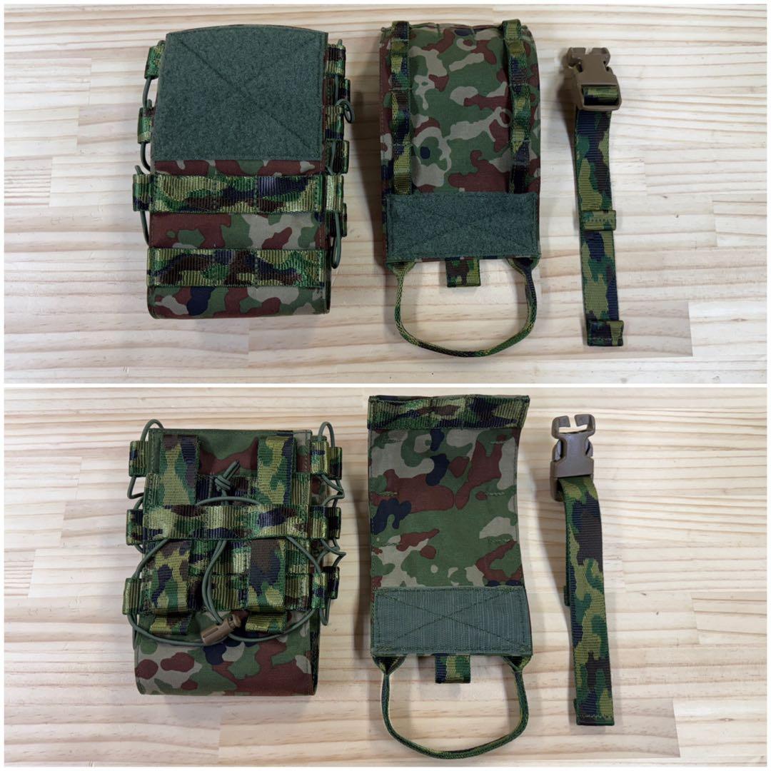 【I love】陸自救急品袋　ブローアウトキット　陸自迷彩　個人製作品