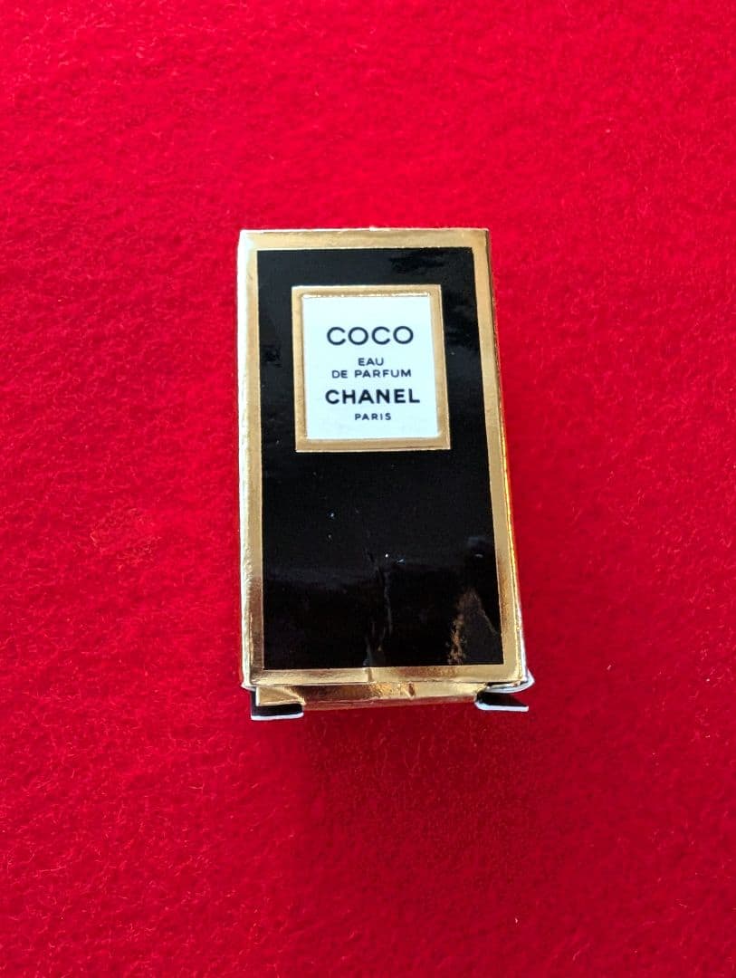 CHANEL Coco 香水ボトル ネックレス リボンヴィンテージ 箱付き