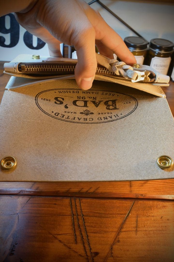 cutlass　トラッカーウォレット 長財布 レザー　本革