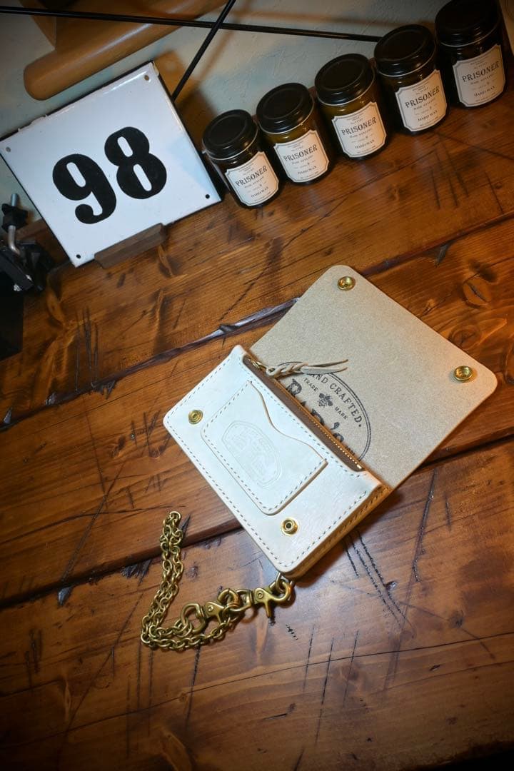 cutlass　トラッカーウォレット 長財布 レザー　本革