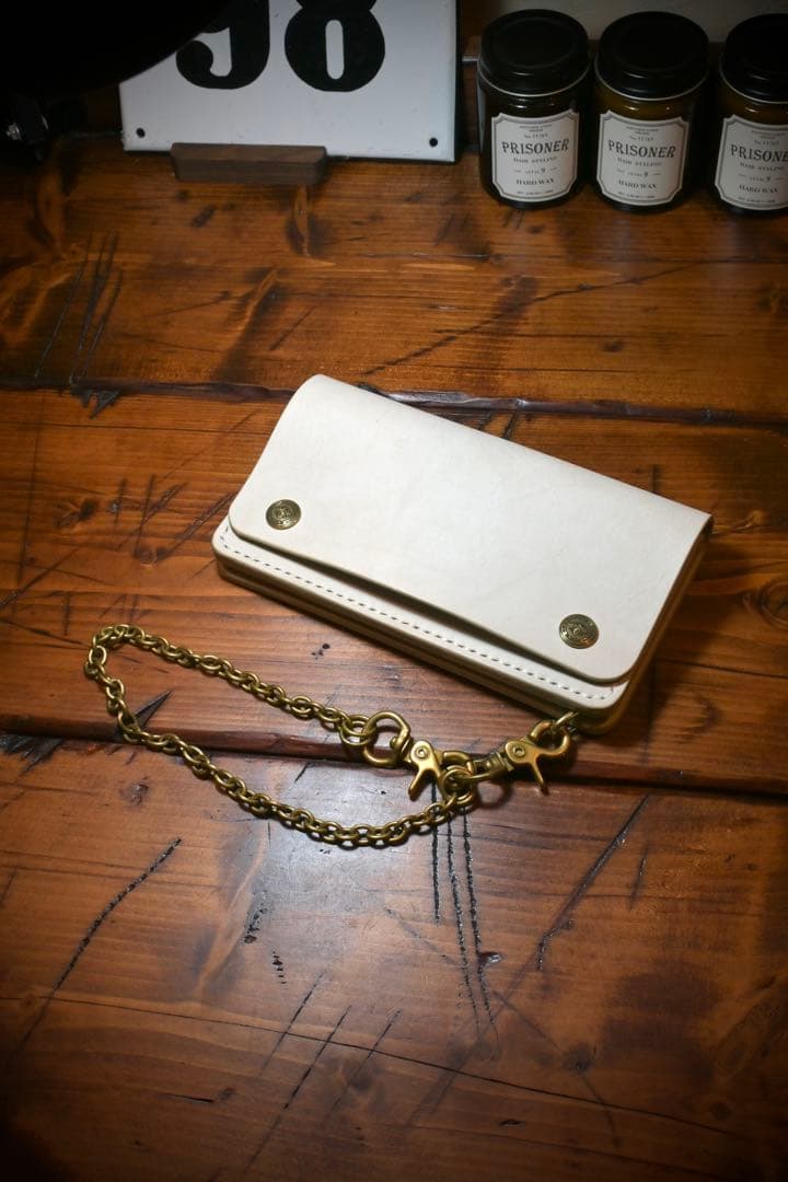 cutlass　トラッカーウォレット 長財布 レザー　本革