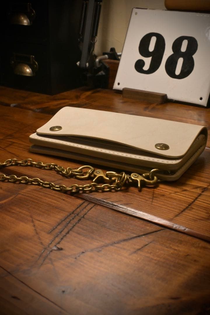 cutlass　トラッカーウォレット 長財布 レザー　本革