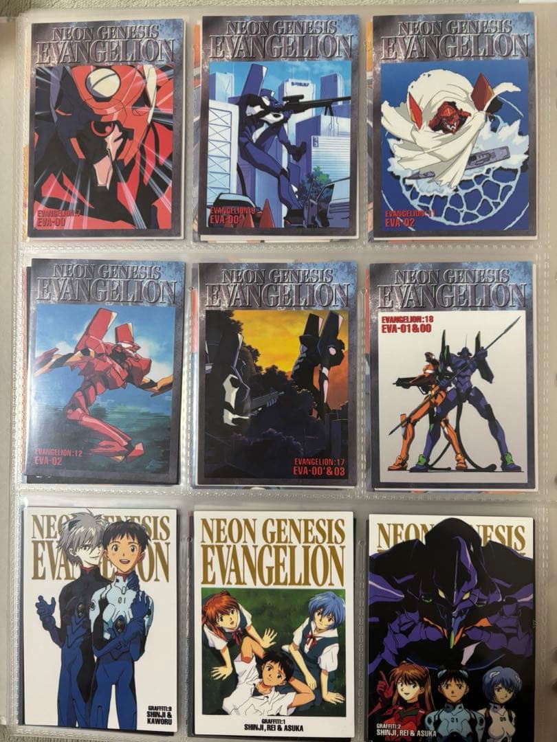 新世紀エヴァンゲリオン カードダスマスターズ バインダー カード まとめ売り