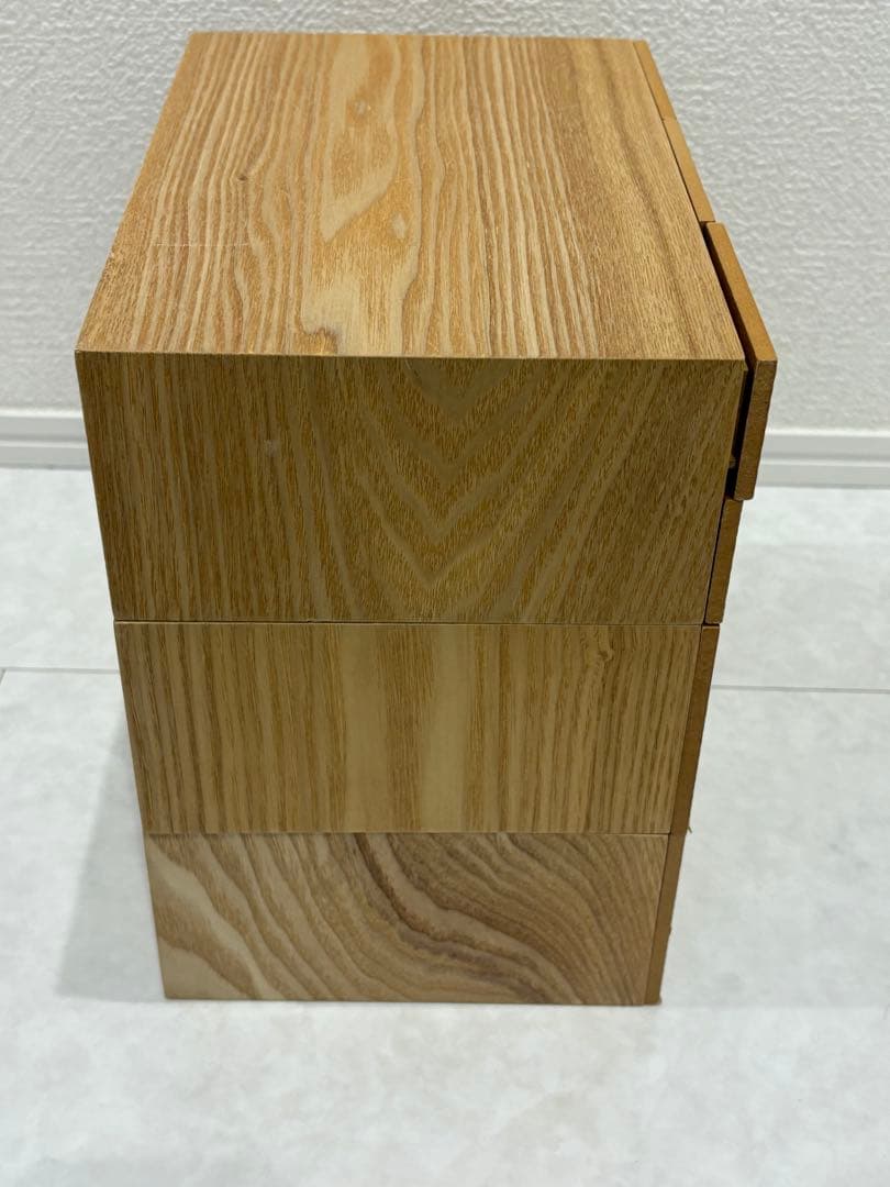 無印良品　天然木収納ボックス 13引き出し