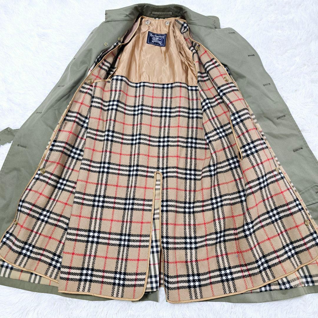 猫様✨バーバリー トレンチコート ライナー付き カーキ