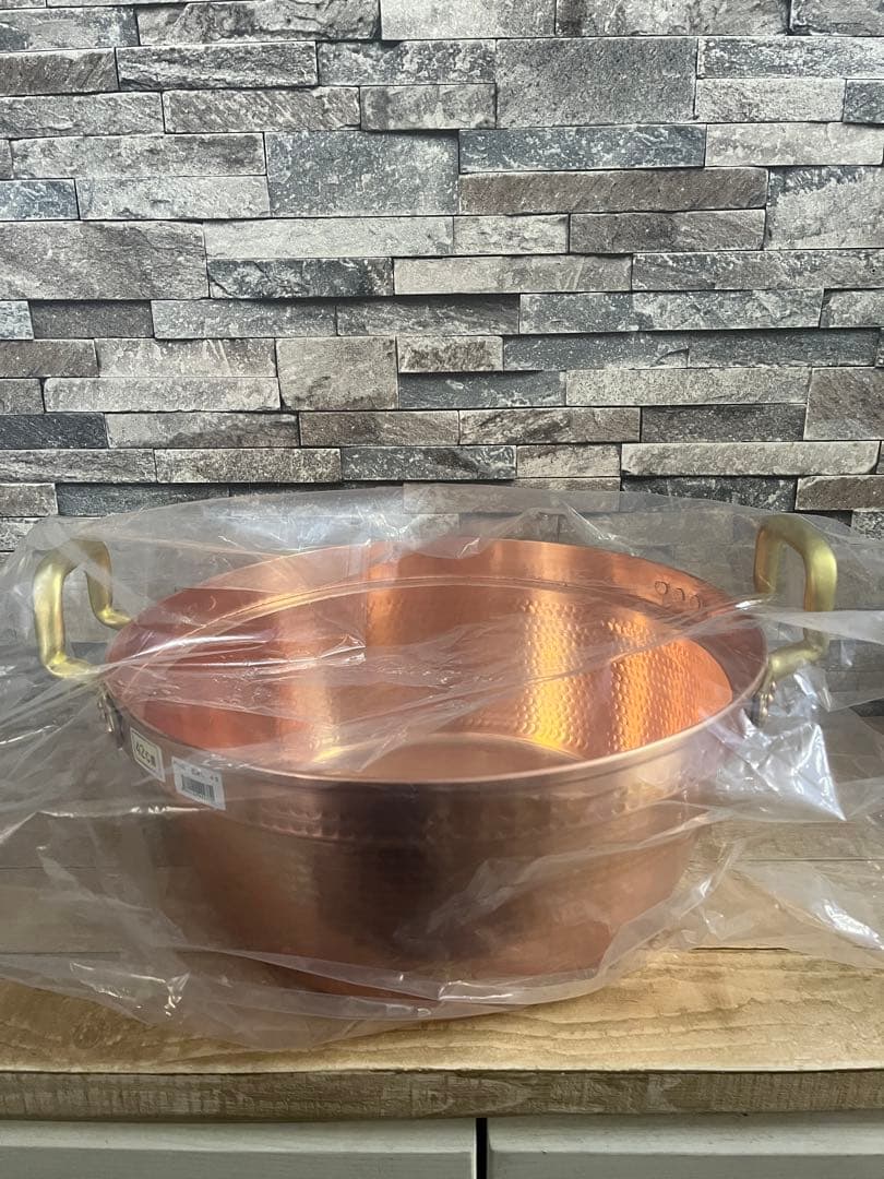業務用銅製 両手鍋 42cm 未使用