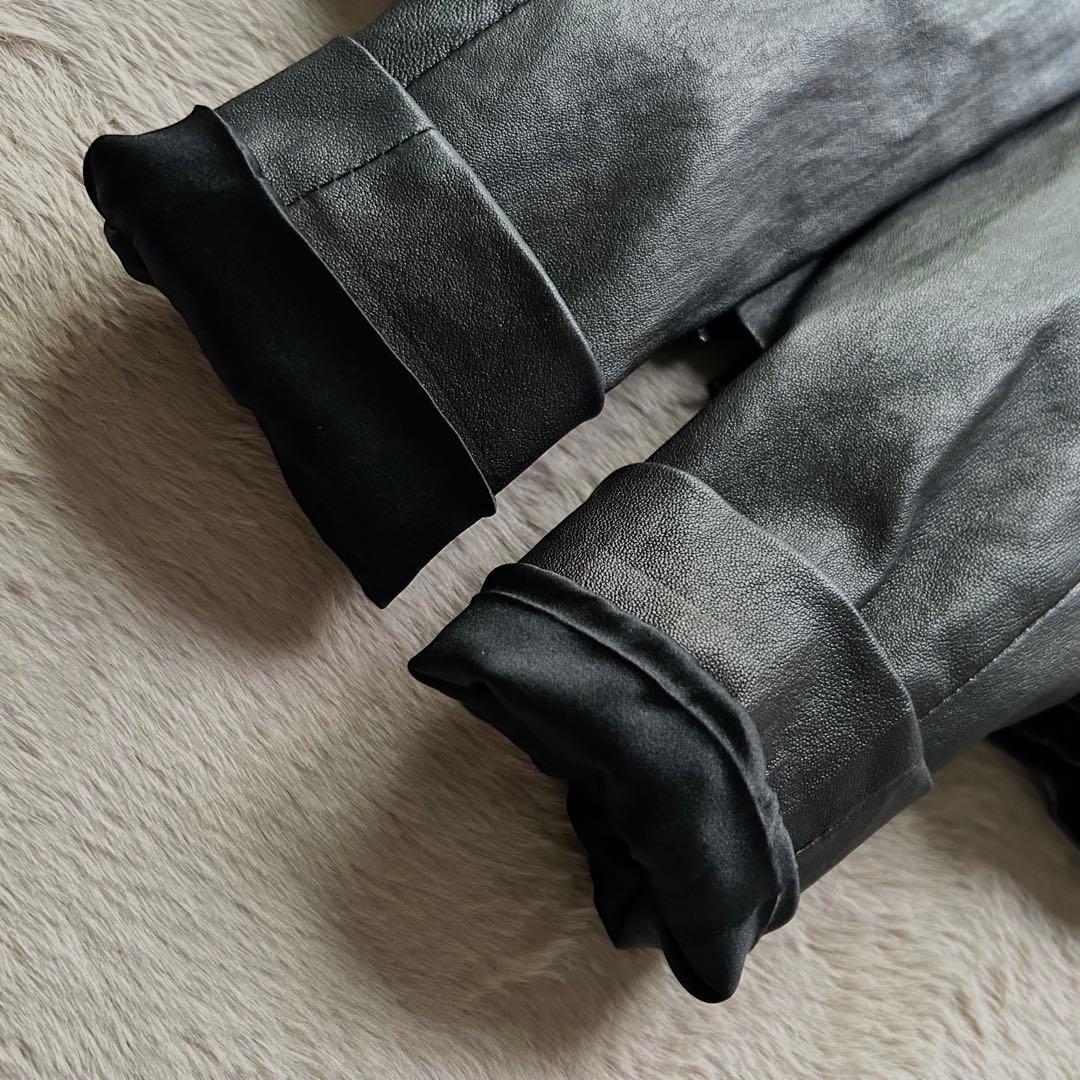 THE ROW Anasta アナステ レザージャケット 黒 2