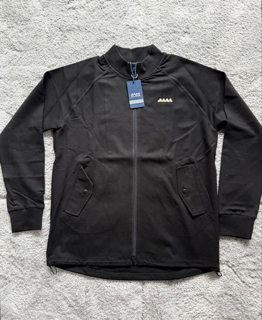 【新品】定価35,200円‼️mutaポンチブルゾン　ブラックXL