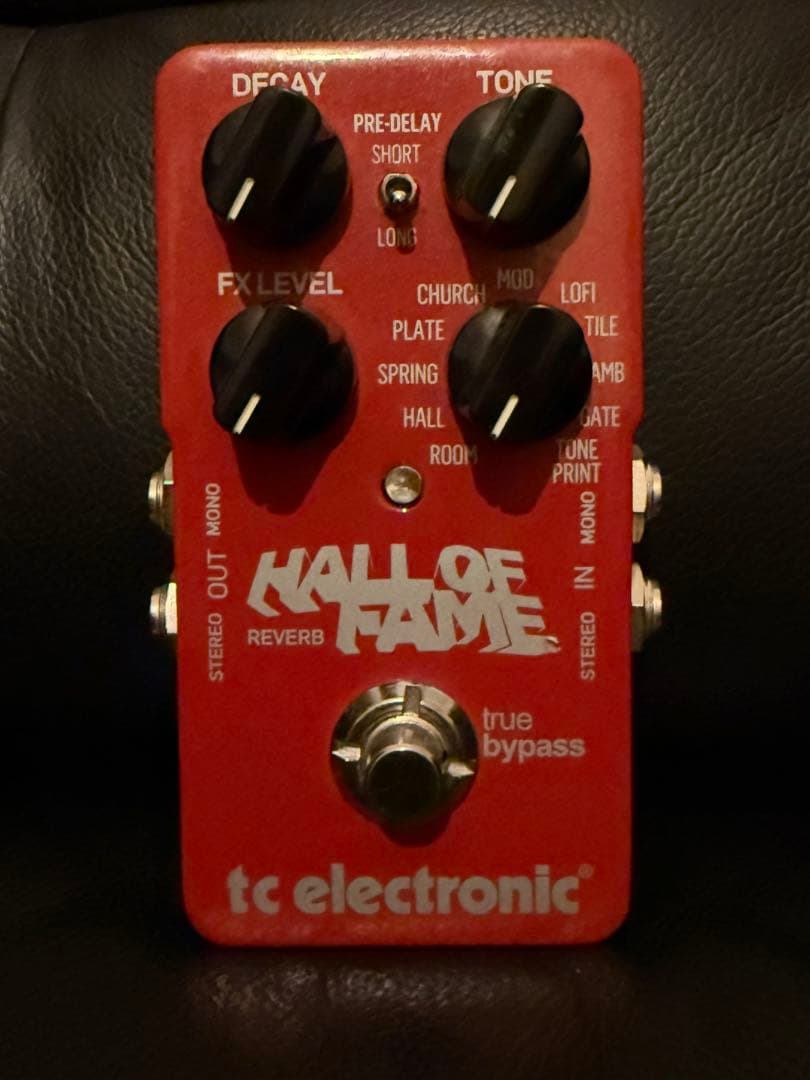 tc electronic HALL OF FAME リバーブエフェクター