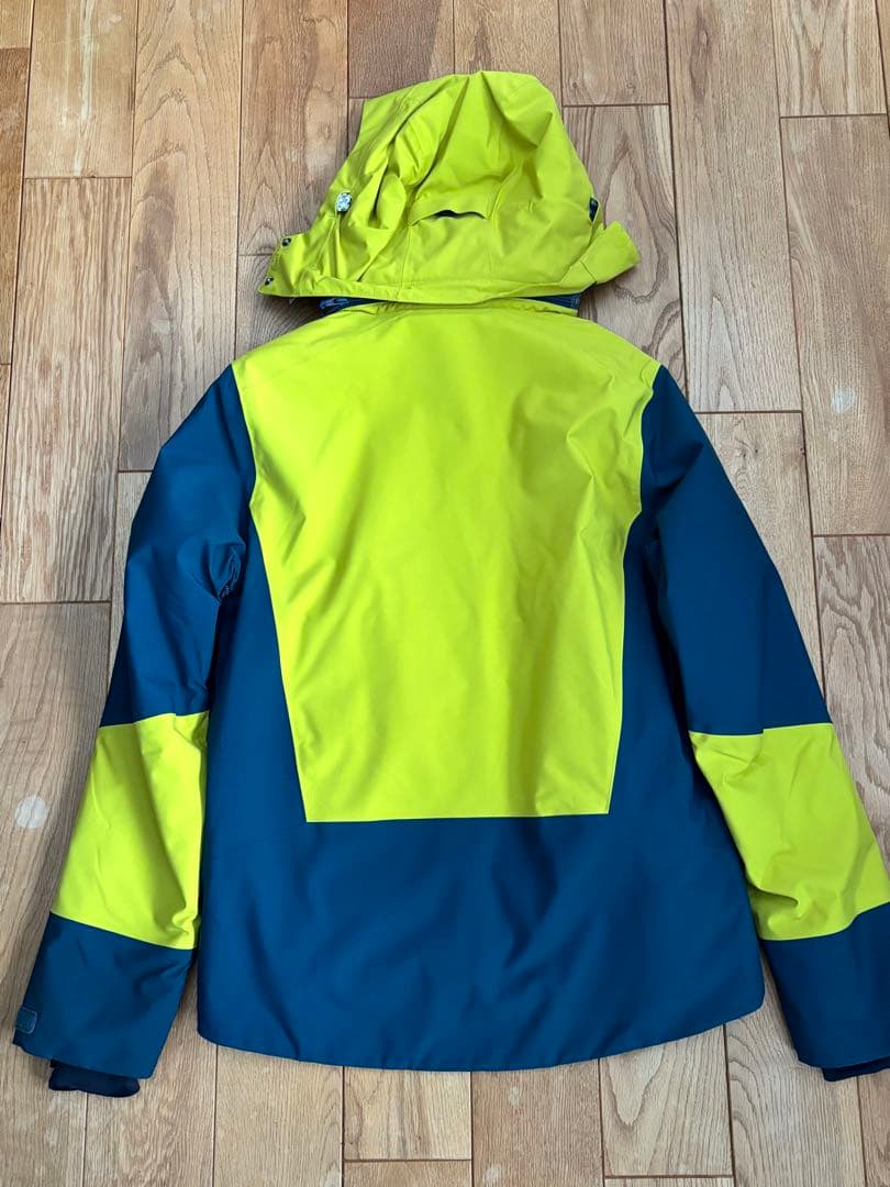 MILLETスキーウェア イエロー/ダークグレー 上下