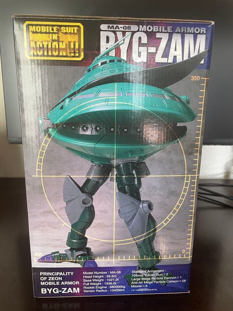 機動戦士ガンダム MOBILESUIT IN ACTION　MA‐08 ビグザム