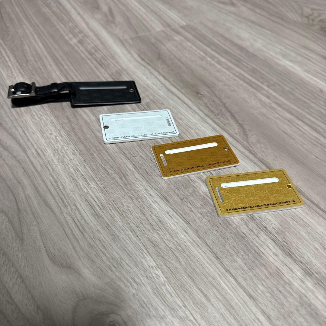 AMEX アメリカンエキスプレスセンチュリオン プラチナ　ゴールド　ラゲージタグ