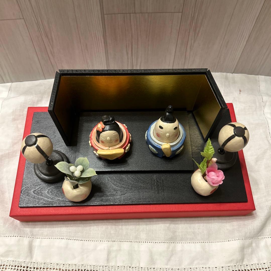 岡崎順子「ひな祭り・雛人形セット」★未使用
