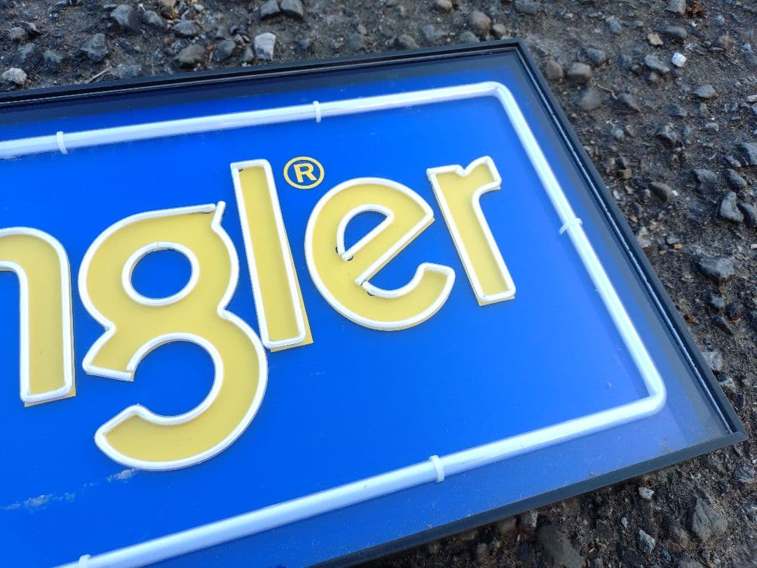 Wrangler ネオンサイン　NEON 看板　非売品　ネオン管　入手困難