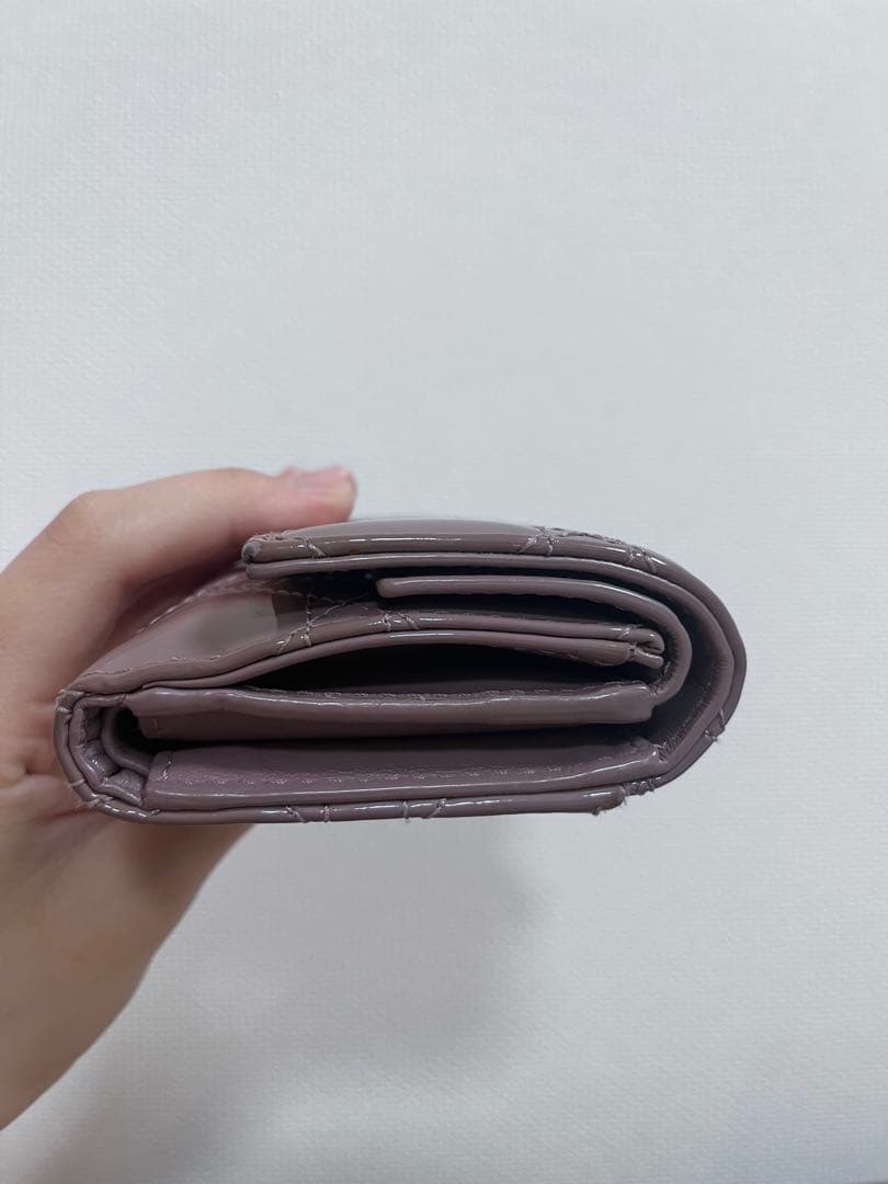 レディディオール カナージュ ロータスウォレット 三つ折り財布