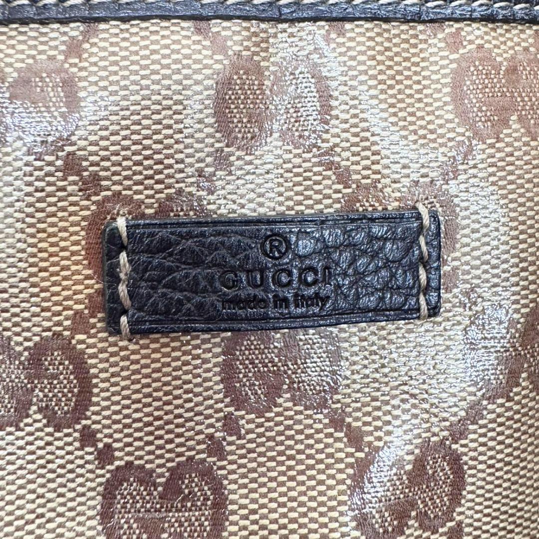 ユキ グッチ トートバッグ 293589 GGクリスタル ベージュ