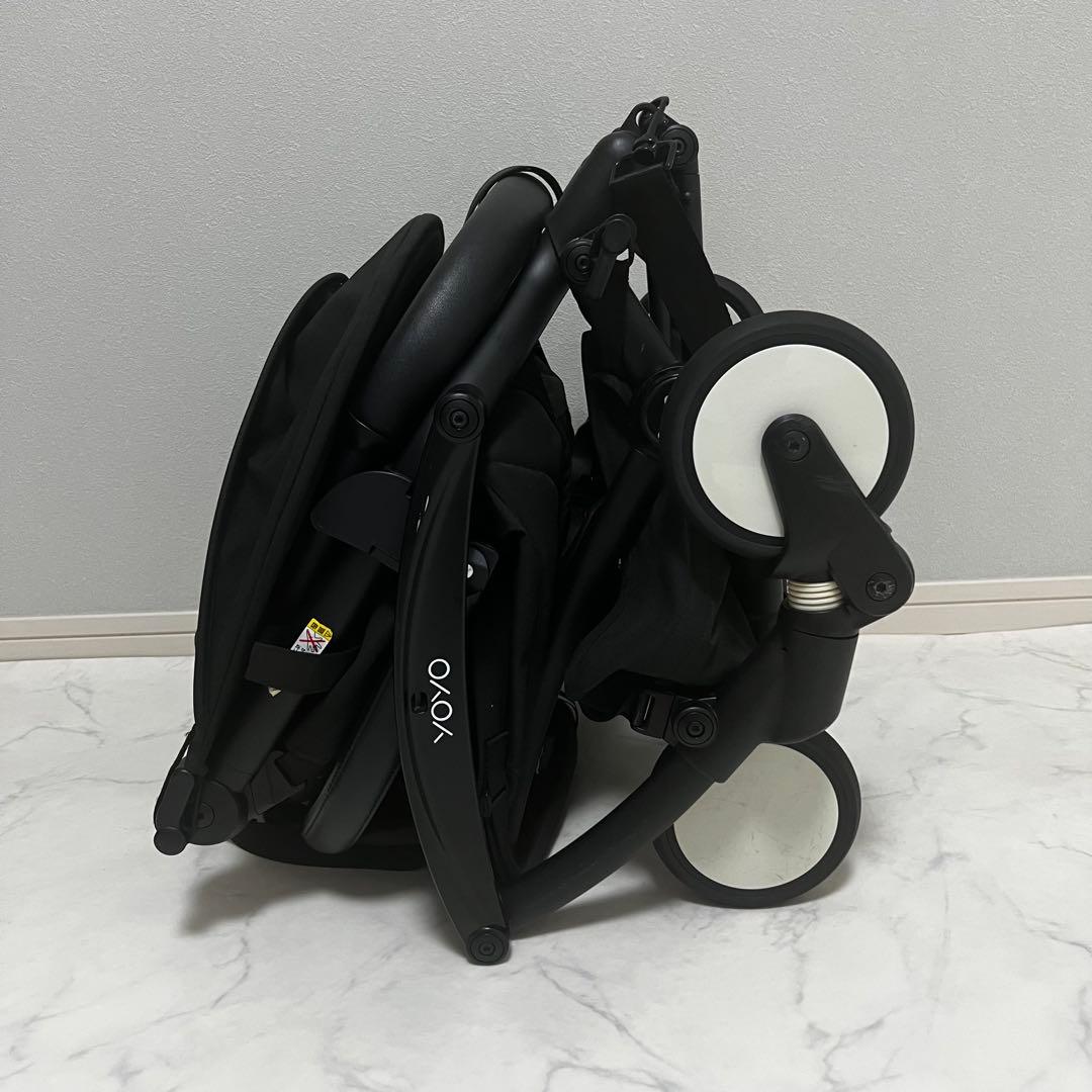 babyzen yoyo+ 6+ ベビーカー 折り畳み ブラック　機内持ち込み可