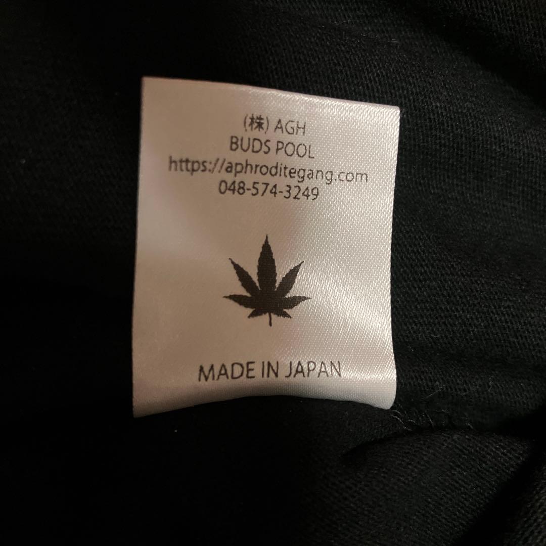 GAKKIN × BUDSPOOL 花罰 刺繍 ロンT 舐達麻 舐達磨