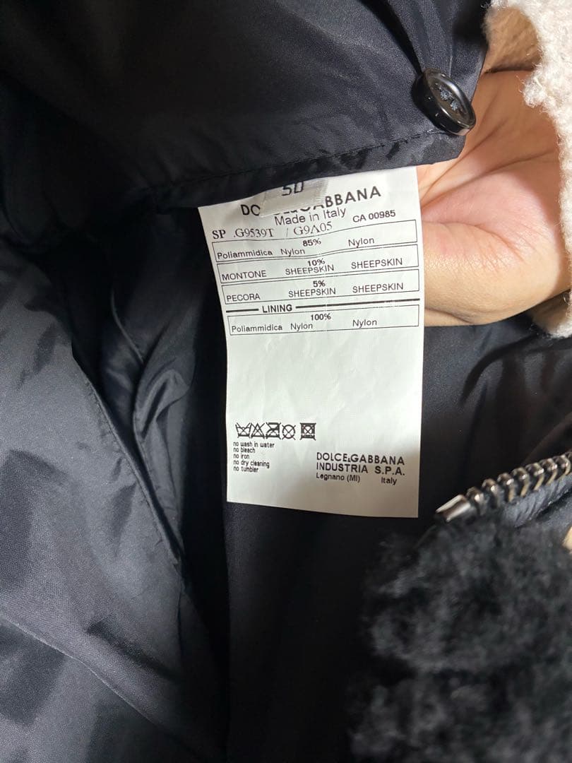 美品⭐️DOLCE & GABBANA ブラックアウタージャケット