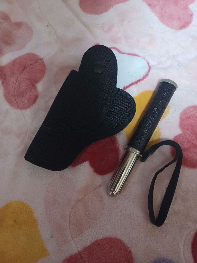 モデルガンホルスター(ナイロン)　ミリタリー　警棒