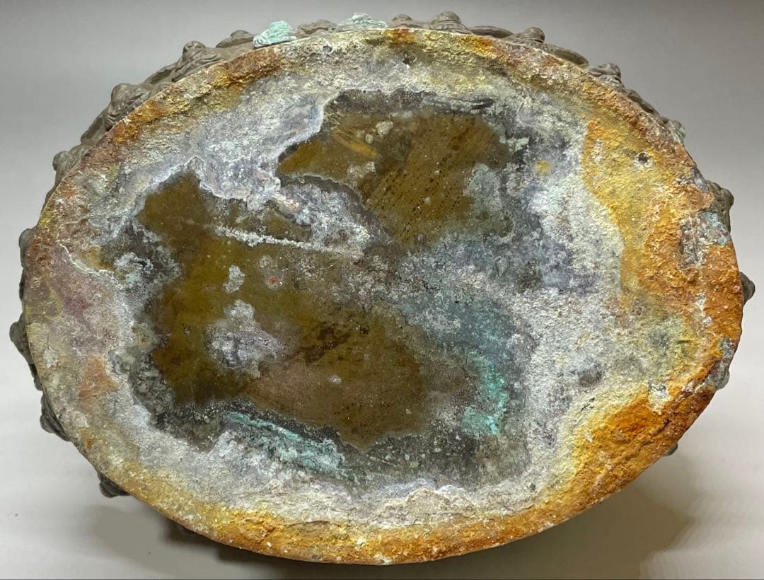 合掌菩薩像坐像　仏像　如来　細密細工　銅製　w719