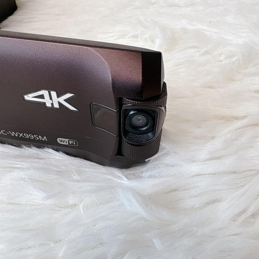 【美品】Panasonic 4K ビデオカメラ HC-WX995M 64GB