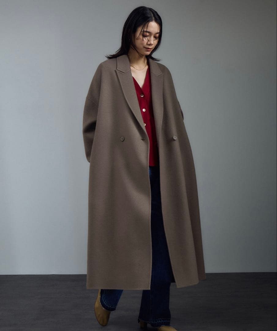 SALON adam et rope シャルムリバーロングコート