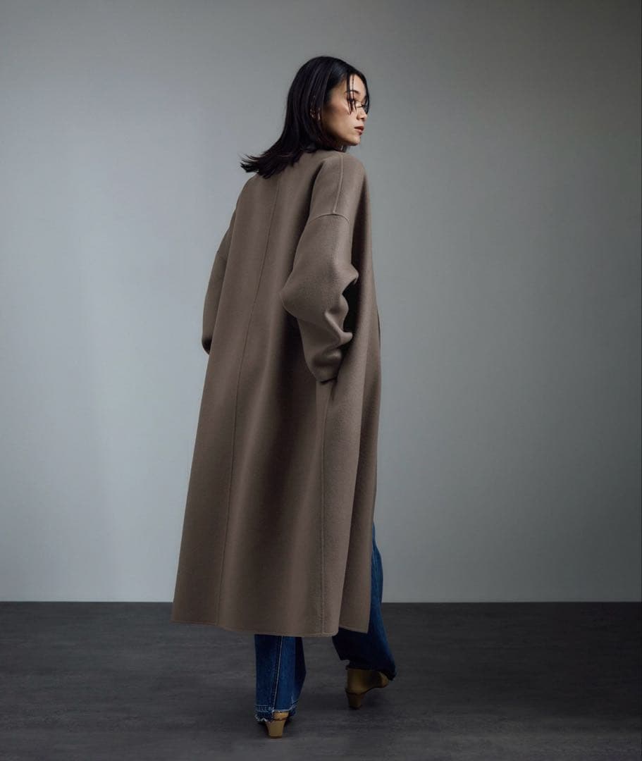 SALON adam et rope シャルムリバーロングコート