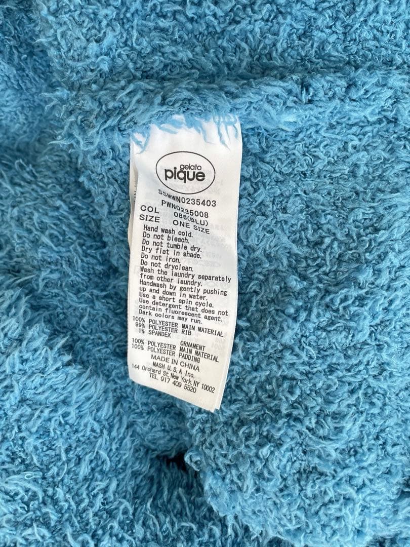 【新品タグ付き】gelato pique クッキーモンスター ワンピース ブルー