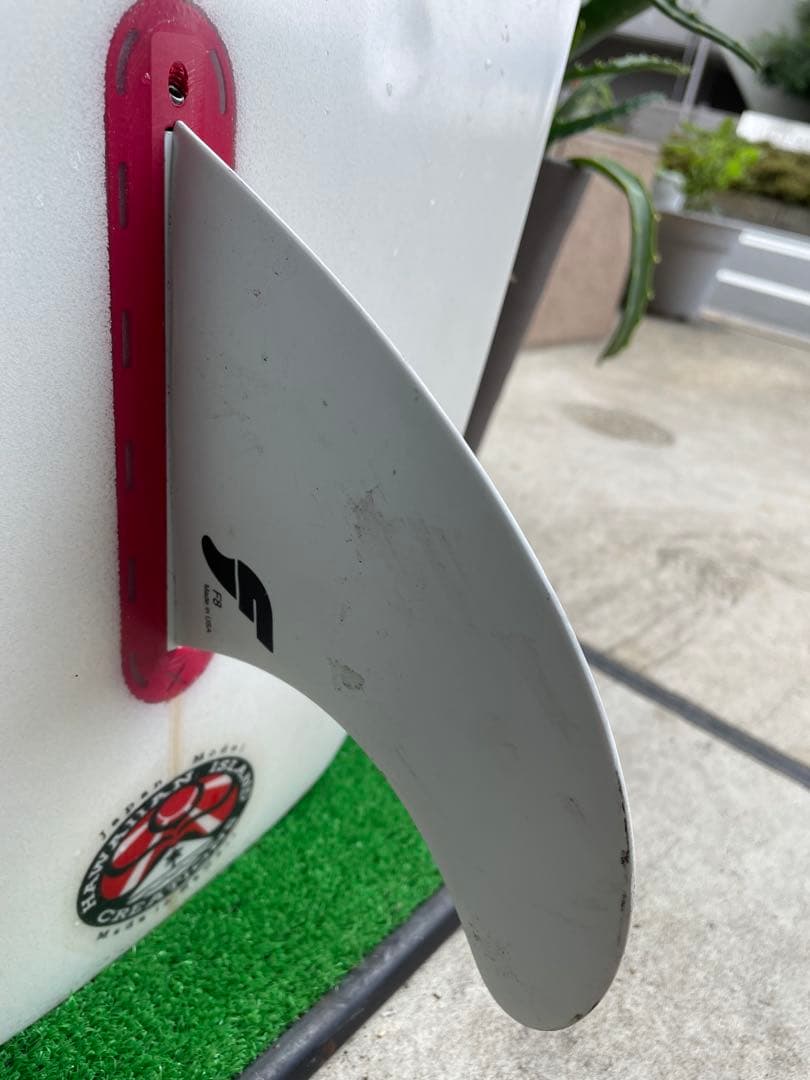 TOKORO ショートボード ホワイト　フィン付き　　値下げ中！