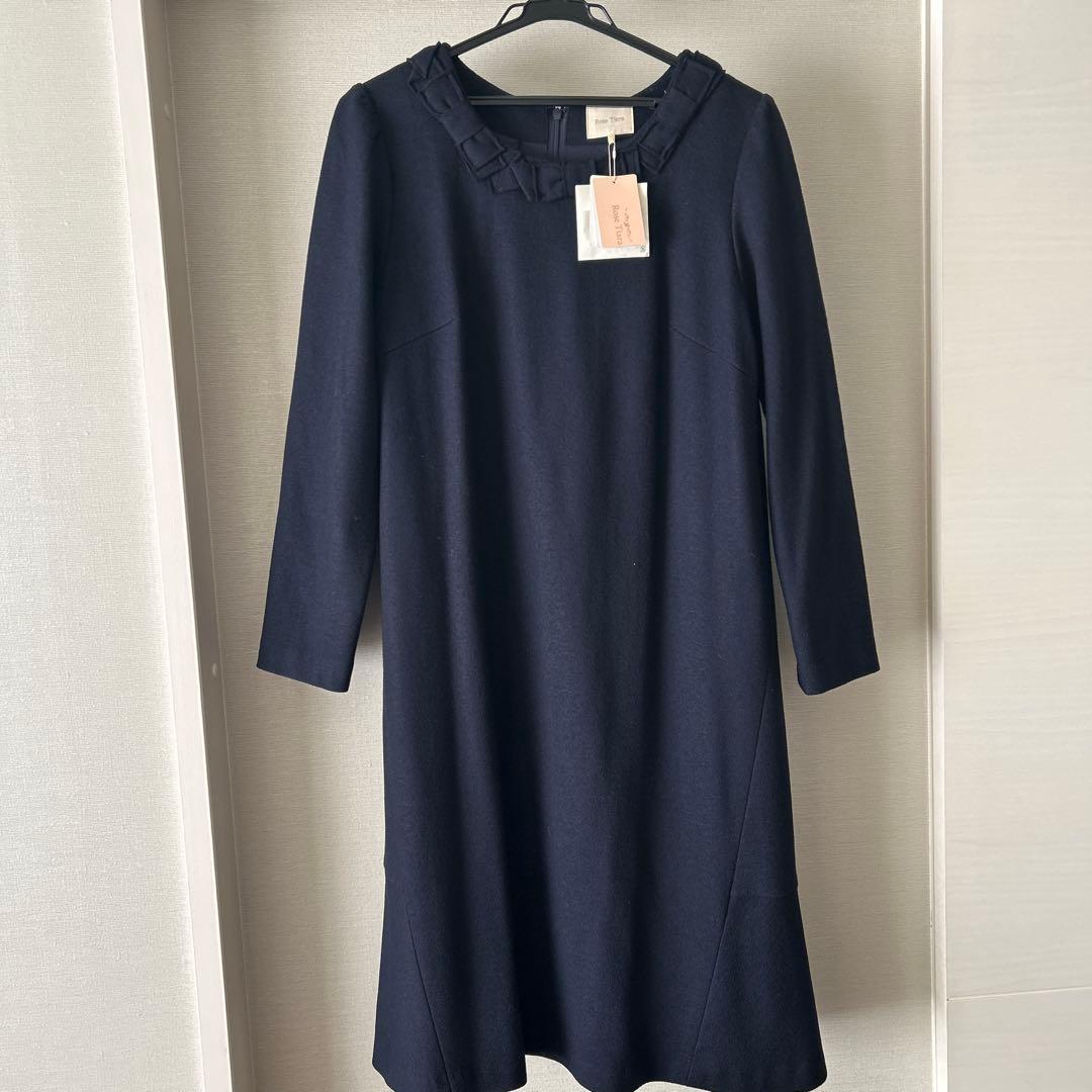 Rose Tiara ネイビー ワンピース 42