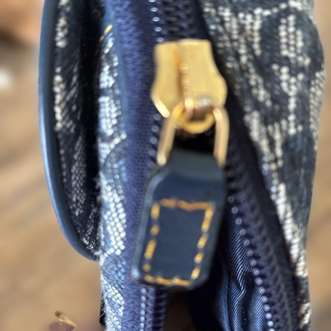 【正規品】 Dior クリスチャンディオール トロッター キャンバス ポーチ