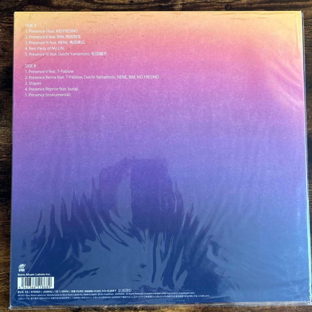 STUTS & 松たか子 with 3exes presence レコード