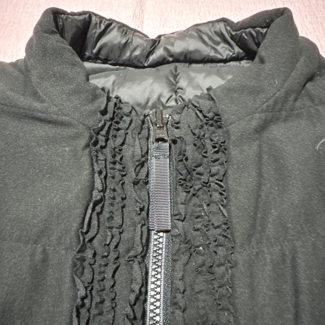 インゲボルグ　リバーシブルダウンベスト 黒　11号