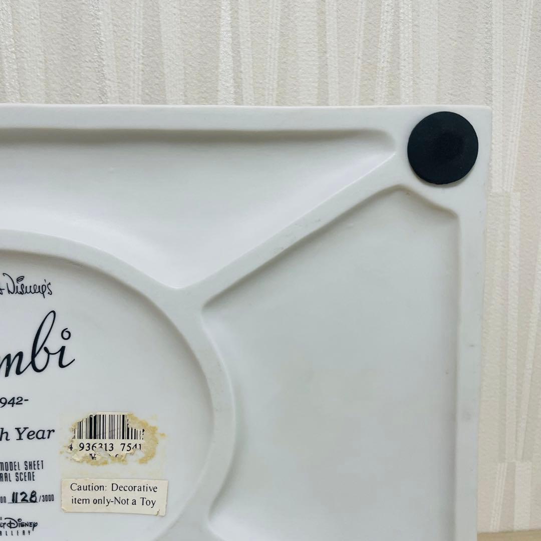 ディズニー バンビ 60周年記念 世界限定3000個 モデルシート フィギュア