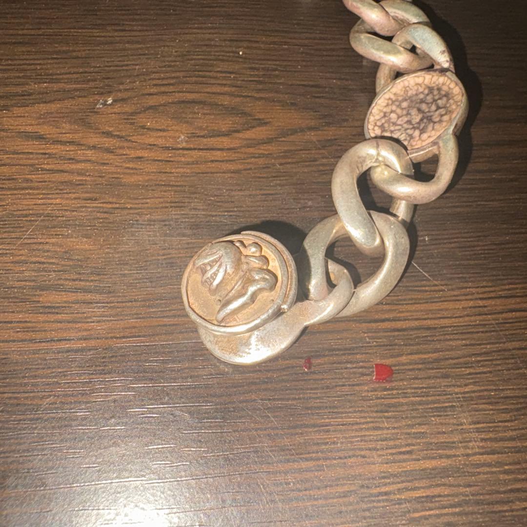 silver925刻印　ブレスレット　太陽神　甲冑