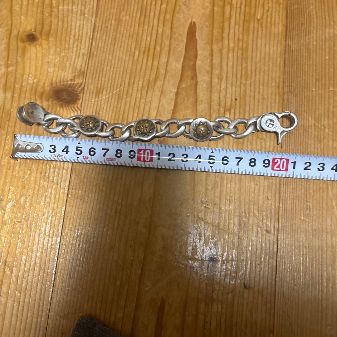 silver925刻印　ブレスレット　太陽神　甲冑