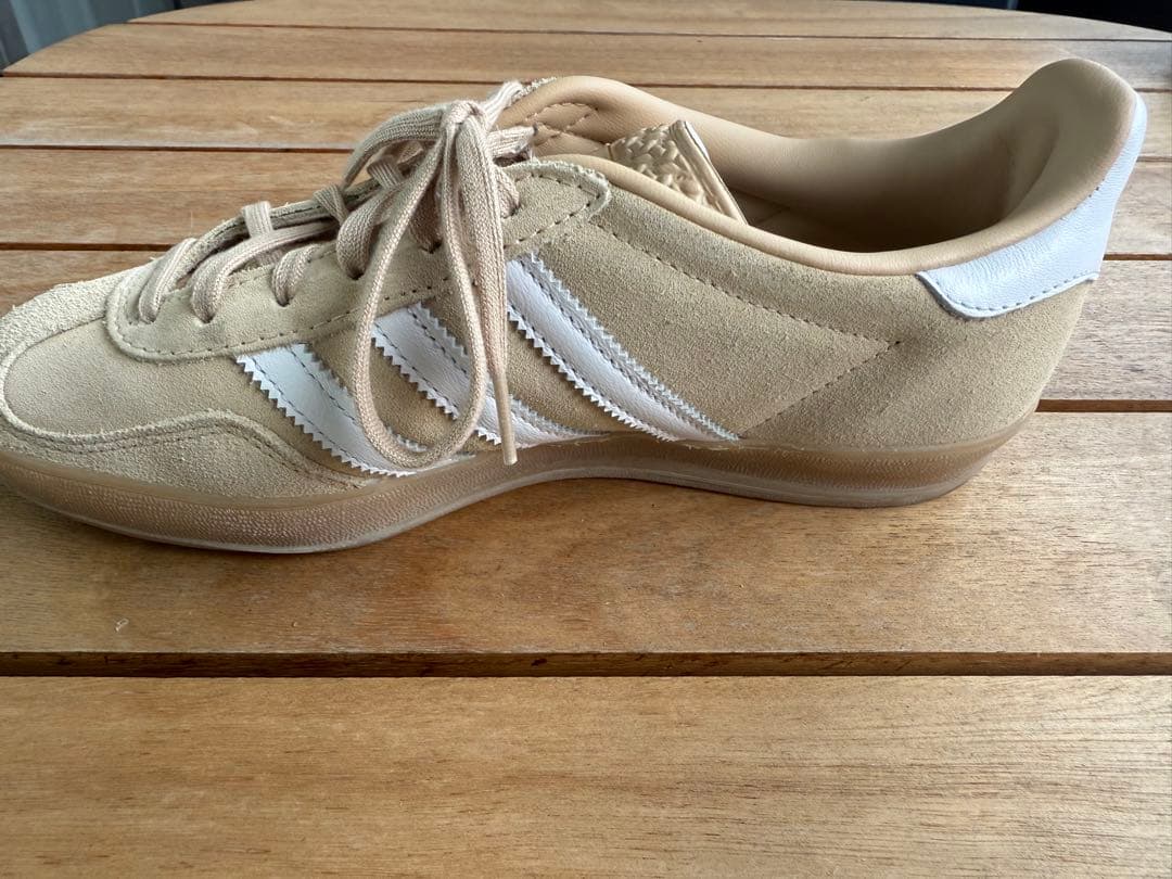adidas Gazelle Indoor ベージュ23.5cm