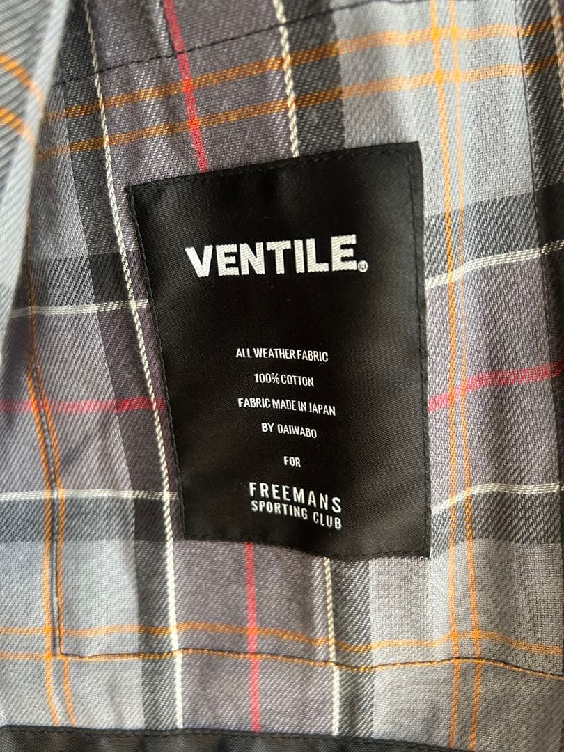 Barbour 別注 NEW BURGHLEY VENTILE ノンワンックス