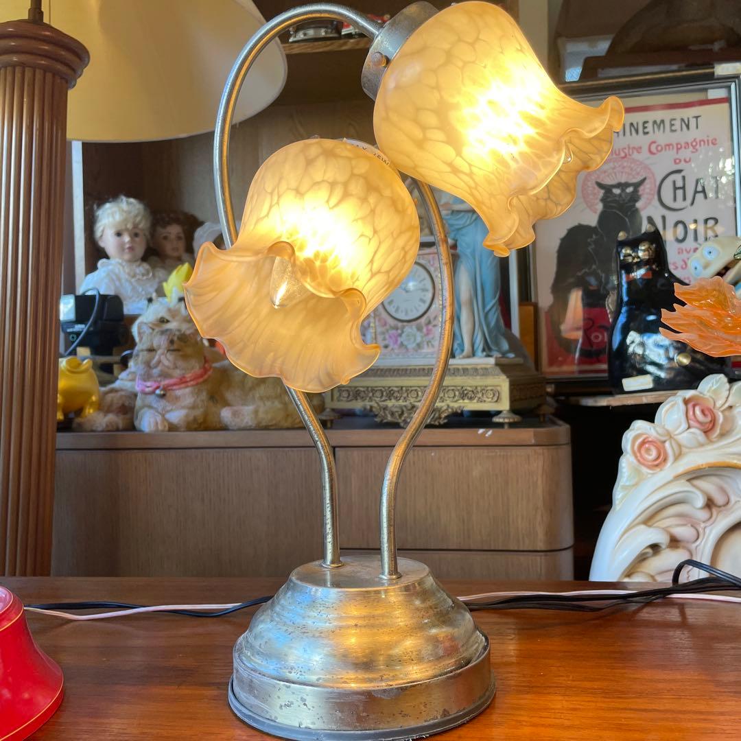 綺麗なスズランランプ・2灯・タッチ式