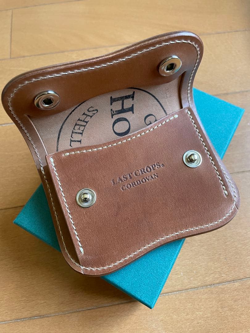 ラストクロップス　タング　シェルコードバン　ナチュラル