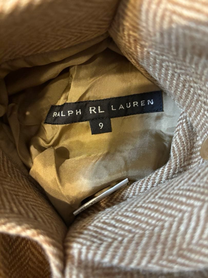 美品ラルフローレン ロングコート レディースM ベージュ