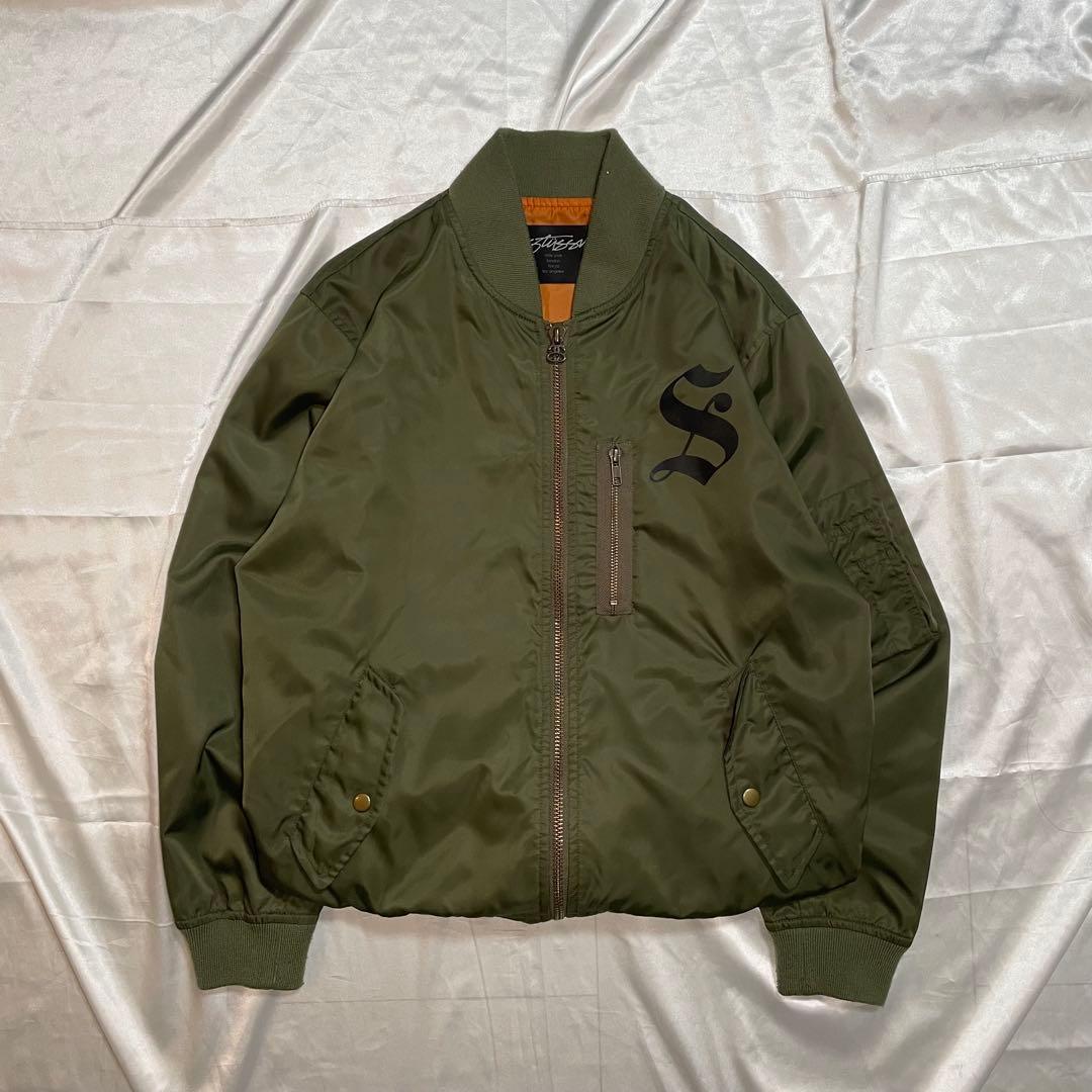 ジャケット・アウター 00s STUSSY Lightweight MA-1 Jacket