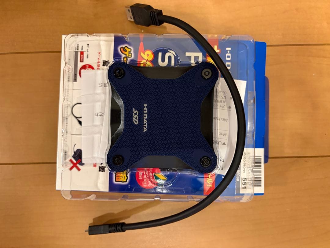 I-O DATA PS4 対応 SSD 960GB